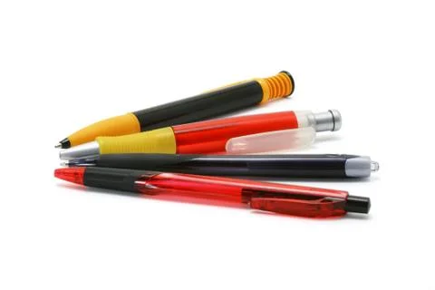 Ball point pens Stock Photos