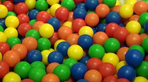 Ball pool Stock Footage 10136702