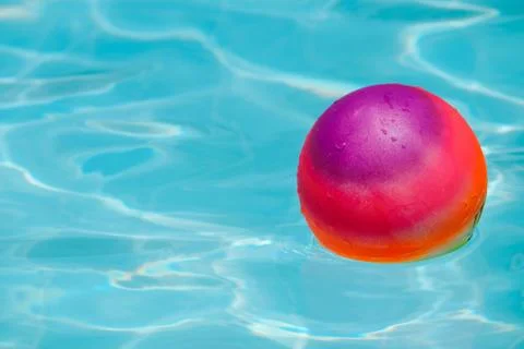 Ball in pool Stock Photos