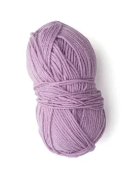 A Ball of Purple Wool Foto stock