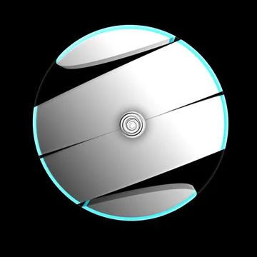 Ball robotic z Stock Illustration