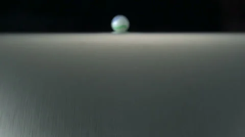 Ball rolling, Slow Motion Stock Footage 31819771