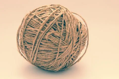 Ball of rope Stock Photos