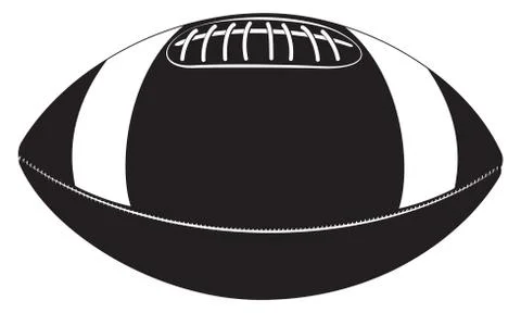 Ball for Rugby Stock Illustration