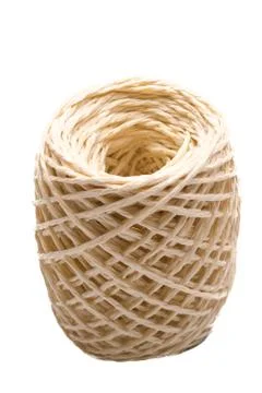 Ball of string paper for gift wrapping Stock Photos