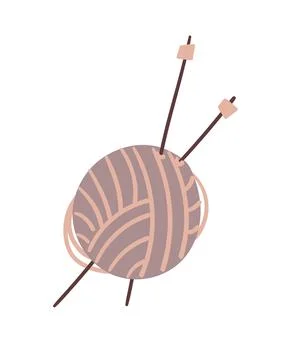 Ball of thread Stock Illustration