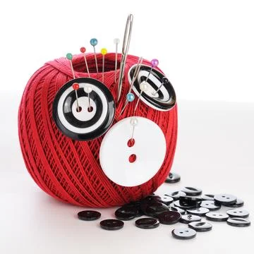 Ball of thread Stock Photos