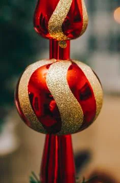 Ball On Tree Stock Photos