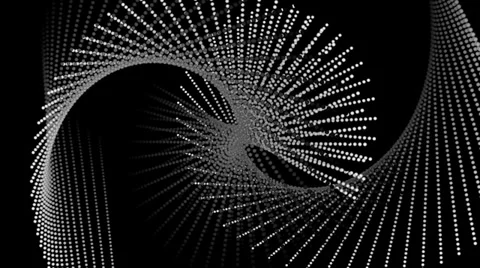 Ball twisted formation Stock Footage 28560347