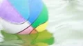 Ball in water HD Footage
