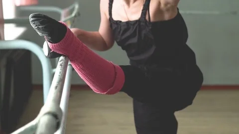 Ballerina at the Barre Video stock 85052030