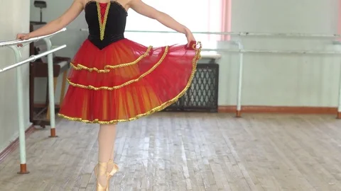 Ballerina at the Barre Stock Footage 85165174