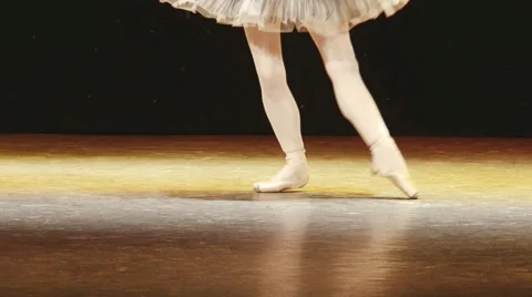 Ballerina dancing on the stage (release) Video stock 56695242
