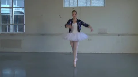 Ballerina Stock Footage 10921696