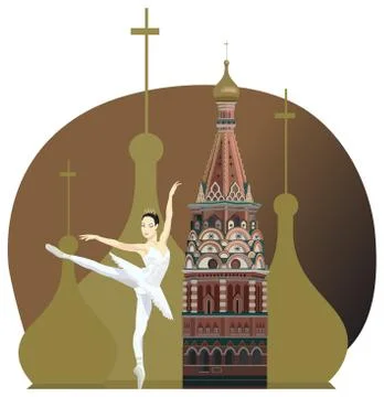 Ballerina Stock-Illustration