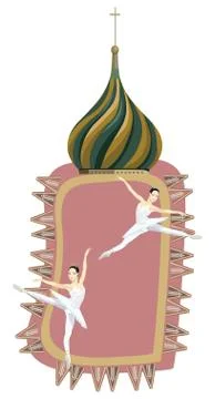 Ballerina Stock Illustration