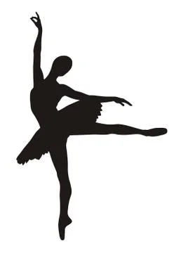 Ballerina Stock Illustration