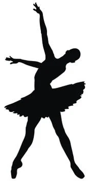 Ballerina Stock Illustration