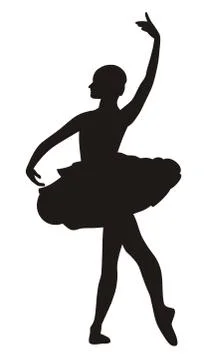 Ballerina Stock Illustration