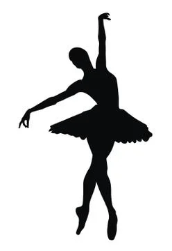 Ballerina Stock Illustration
