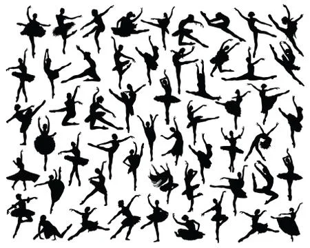 Ballerina Stock Illustration