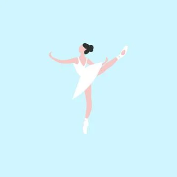 Ballerina Stock Illustration