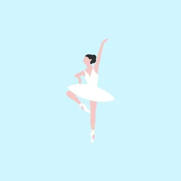 Ballerina Ilustración de archivo