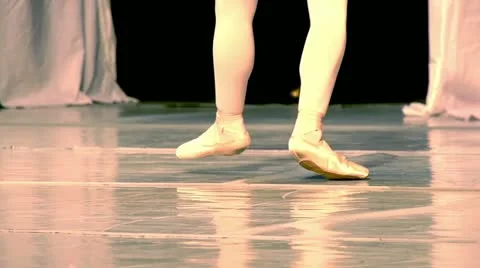 Ballerina Legs Video stock 22338750