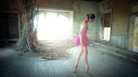 Ballerina performace 库存影片 70602422