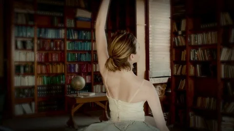 Ballerina performace 库存影片 70602438