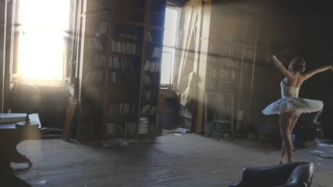 Ballerina performace 库存影片 70627458