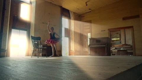 Ballerina performace 库存影片 70628711