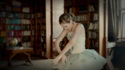 Ballerina performace 库存影片 70632476