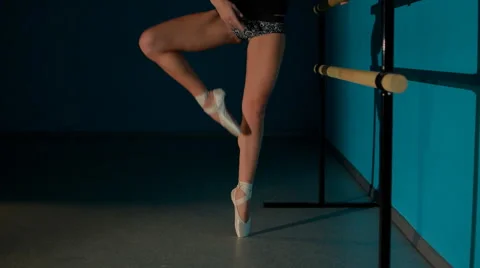 Ballerina training Stockbeeldmateriaal 55153802