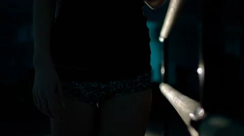 Ballerina training Stockbeeldmateriaal 55154844