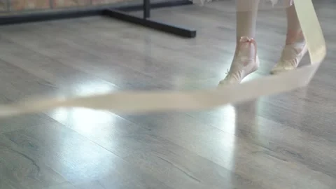 The Ballerina Training Stock Footage 139856144