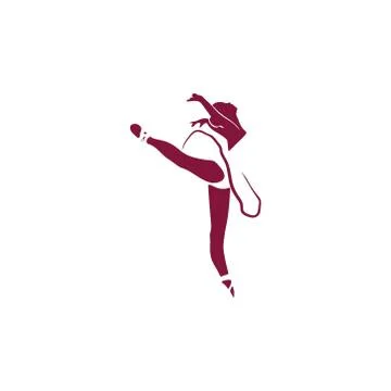 Ballerina vector illustration Stock Illustration