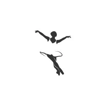 Ballerina vector illustration Stock Illustration
