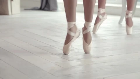 Ballerinas dance Stock Footage 133628557
