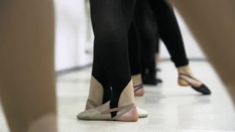 Ballet children school 스톡 동영상 80343973