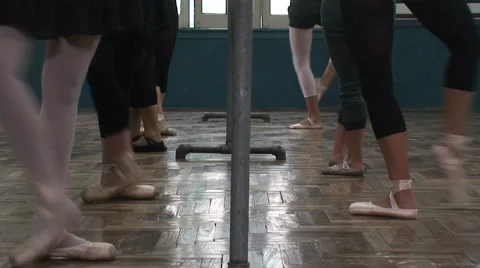 Ballet Dance Class HD Video stock 41234704