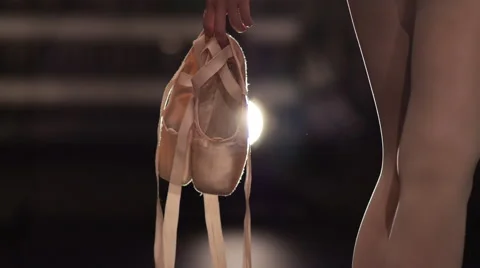 Ballet Dancer - Close Up Stock Footage 41772682