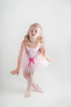 Ballet dancer dancing 写真素材