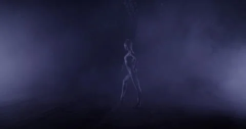 Ballet Dancer Performing Beautiful Jump Leap 库存影片 275901123