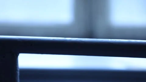 The ballet dancer puts her hand on the pole Stock Footage 327026307