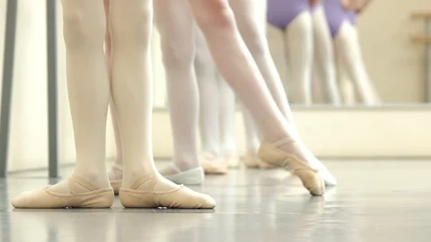 Ballet dancers background. Stock Footage 97439022