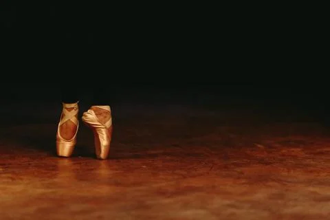 Ballet dancing, pointes, in Berlin Stock Photos