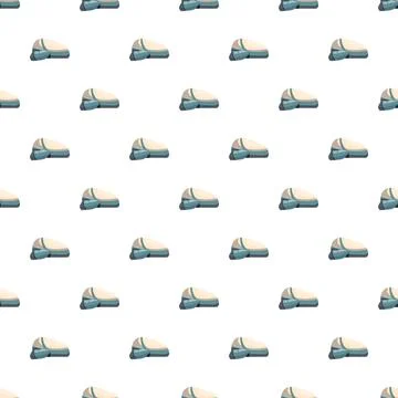 Ballet pointe shoes creating seamless dance pattern background 스톡 일러스트