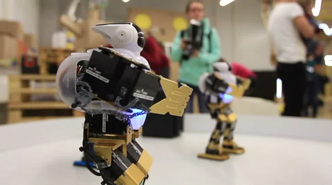 Ballet robots Stock Footage 48239727