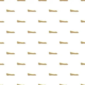 Ballet shoe pattern seamless Stock Illustration